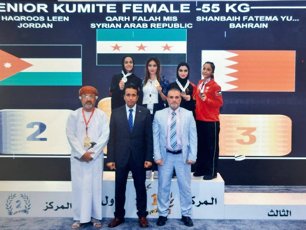 منتخب الكاراتيه يحقق المركز الثالث في بطولة غرب آسيا بـ"الأردن"