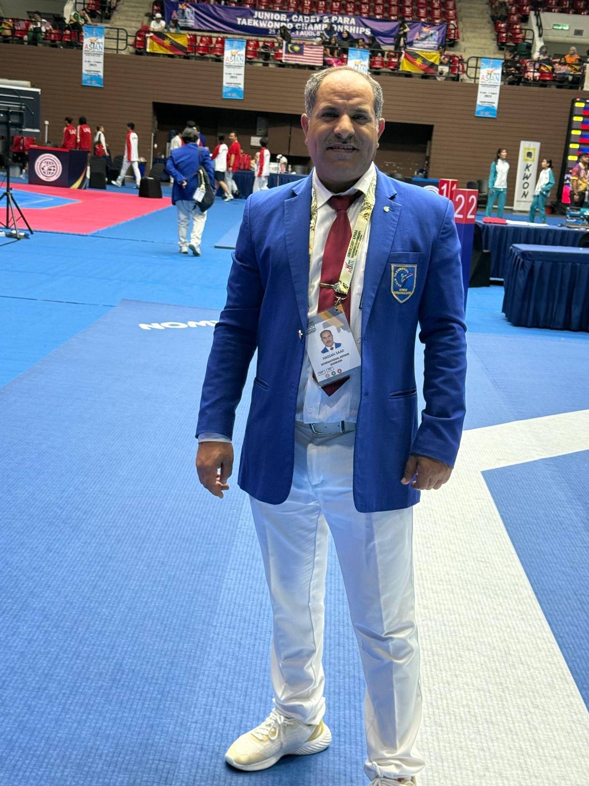 الاتحاد الآسيوي للتايكواندو يختار 4 حكام بحرينيين