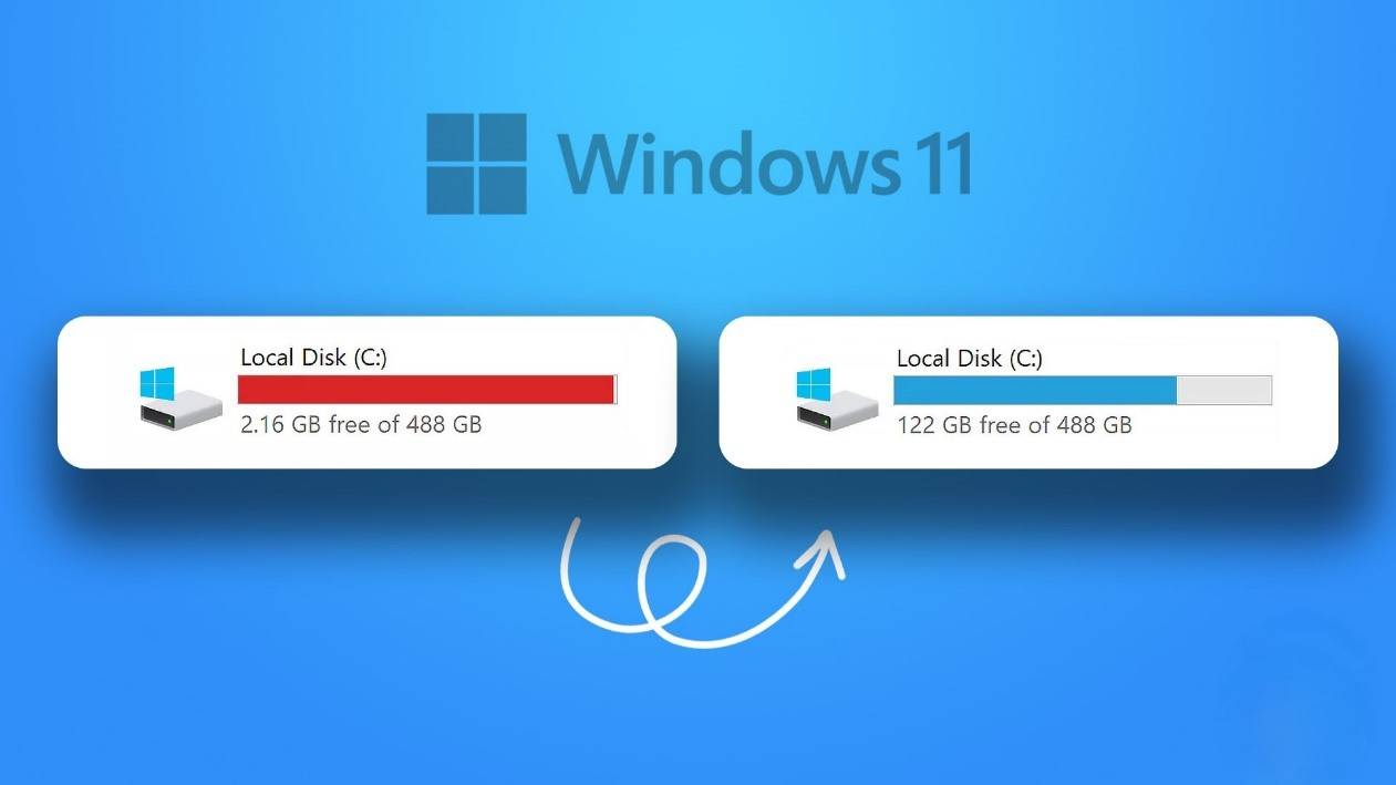 7 طرق ذكية لتفريغ مساحة ويندوز دون حذف ملفاتك المهمة