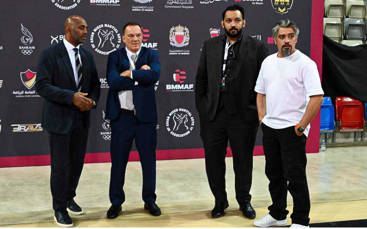 رئيس منظمة بريف البحرينية يشيد بالتنظيم والمستويات الفنية في بطولة آسيا الأولى للشباب لفنون القتال المختلطة