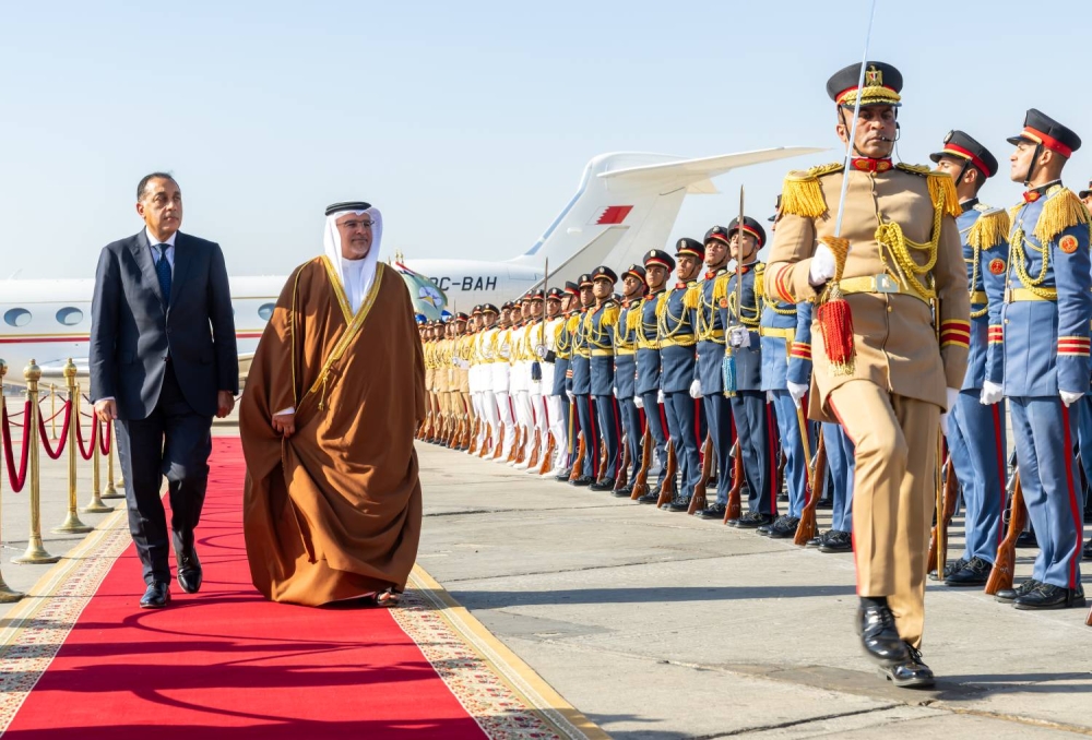 ولي العهد رئيس مجلس الوزراء يصل إلى جمهورية مصر العربية الشقيقة