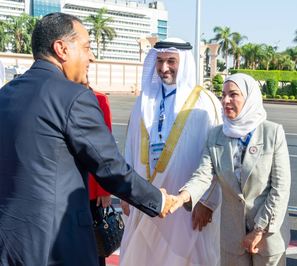 ولي العهد رئيس مجلس الوزراء يصل إلى جمهورية مصر العربية الشقيقة