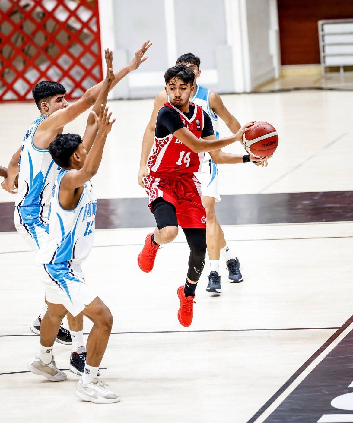 سلة الناشئين تتأهل لملحق ربع نهائي البطولة الآسيوية