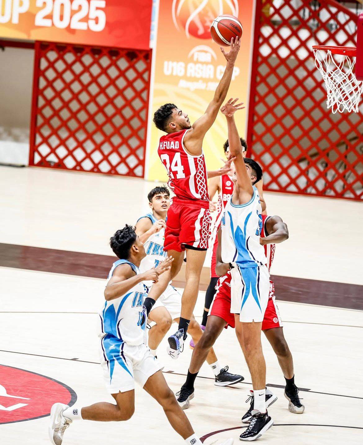 سلة الناشئين تتأهل لملحق ربع نهائي البطولة الآسيوية