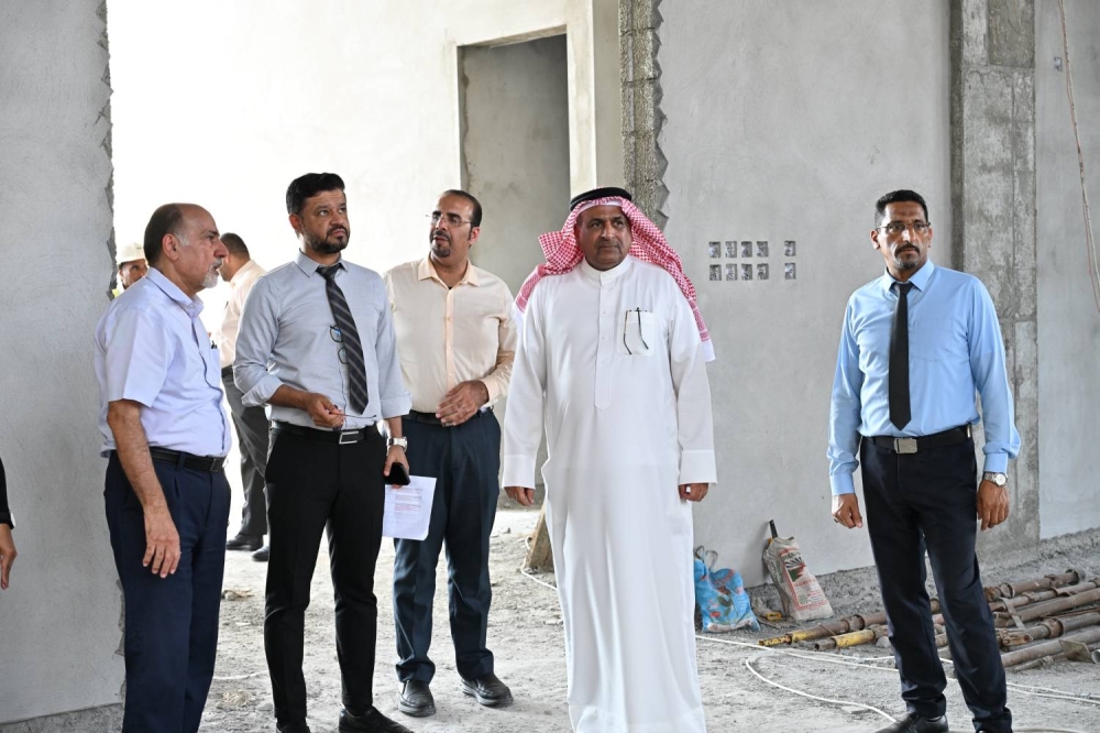 مدير عام الأوقاف الجعفرية يطلّع على مستجدات العمل في مشاريع مساجد مدينة سلمان