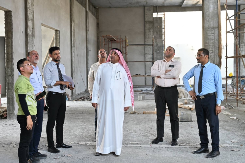 مدير عام الأوقاف الجعفرية يطلّع على مستجدات العمل في مشاريع مساجد مدينة سلمان