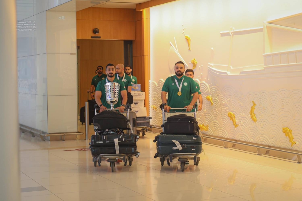 الهيئة العامة للرياضة تستقبل نادي البحرين بطل الأندية العربية لكرة الطاولة