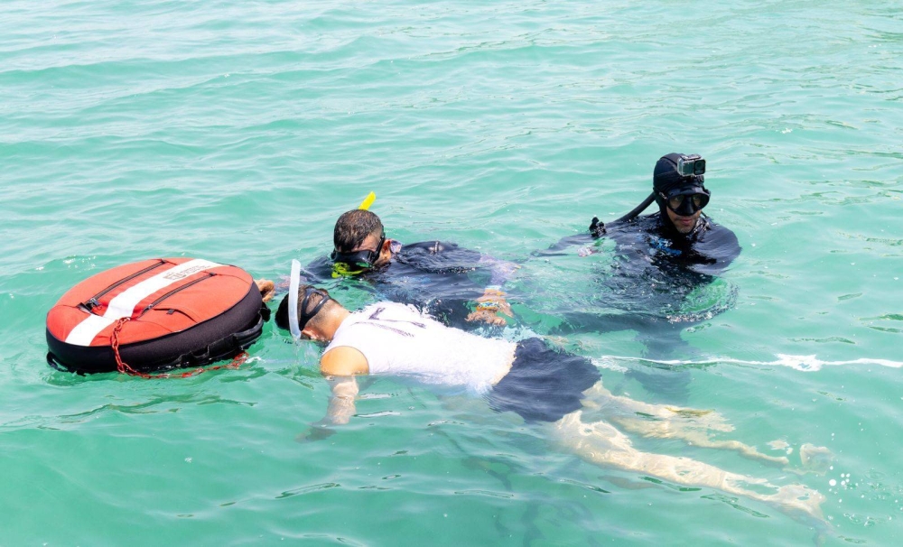 سجل 5.8 دقيقة.. كيريتشينكو يُتوّج بـ"كتم النفس" في شوط ناصر بن حمد