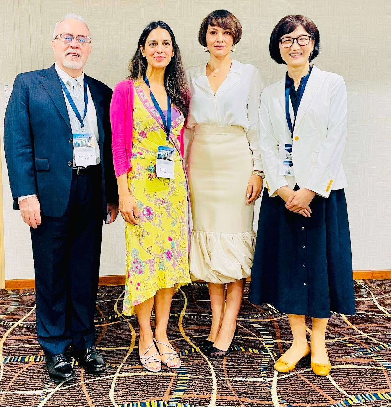 أمين عام مجلس تسوية المنازعات في البحرين تشارك في اجتماع ASIL في سنغافورة