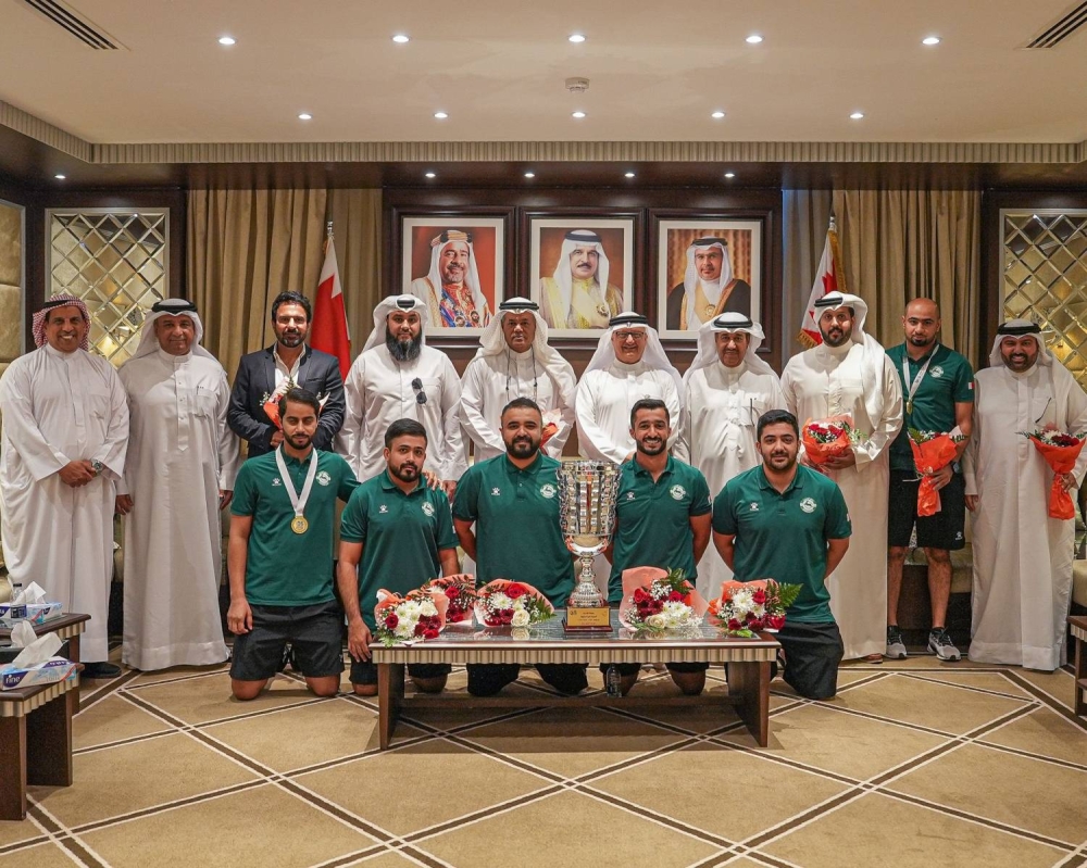 عسكر: انجاز نادي البحرين غير المسبوق يعكس دعم واهتمام خالد بن حمد
