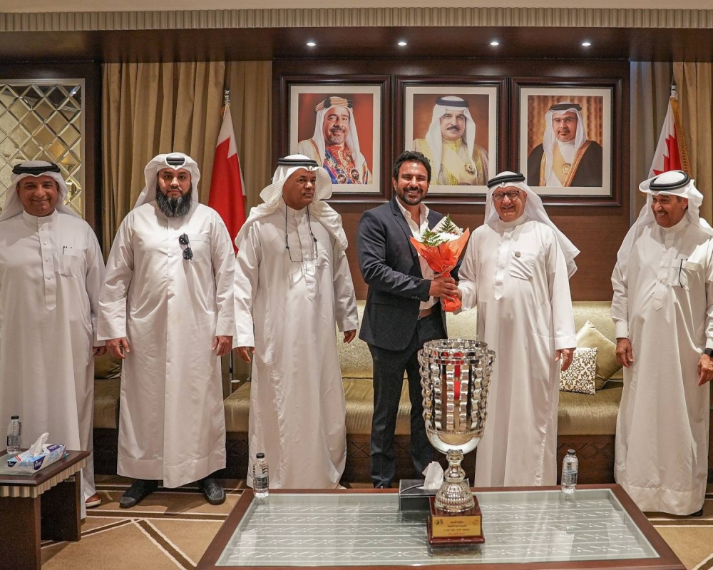 عسكر: انجاز نادي البحرين غير المسبوق يعكس دعم واهتمام خالد بن حمد