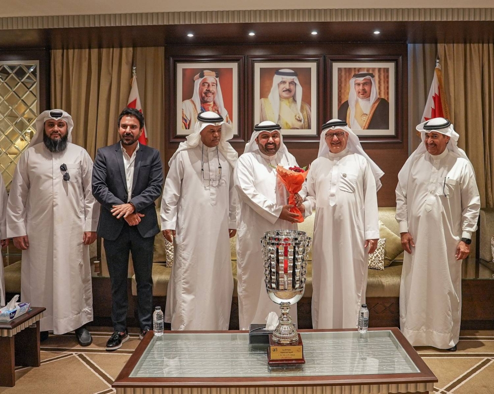 عسكر: انجاز نادي البحرين غير المسبوق يعكس دعم واهتمام خالد بن حمد