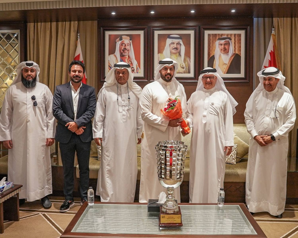 عسكر: انجاز نادي البحرين غير المسبوق يعكس دعم واهتمام خالد بن حمد