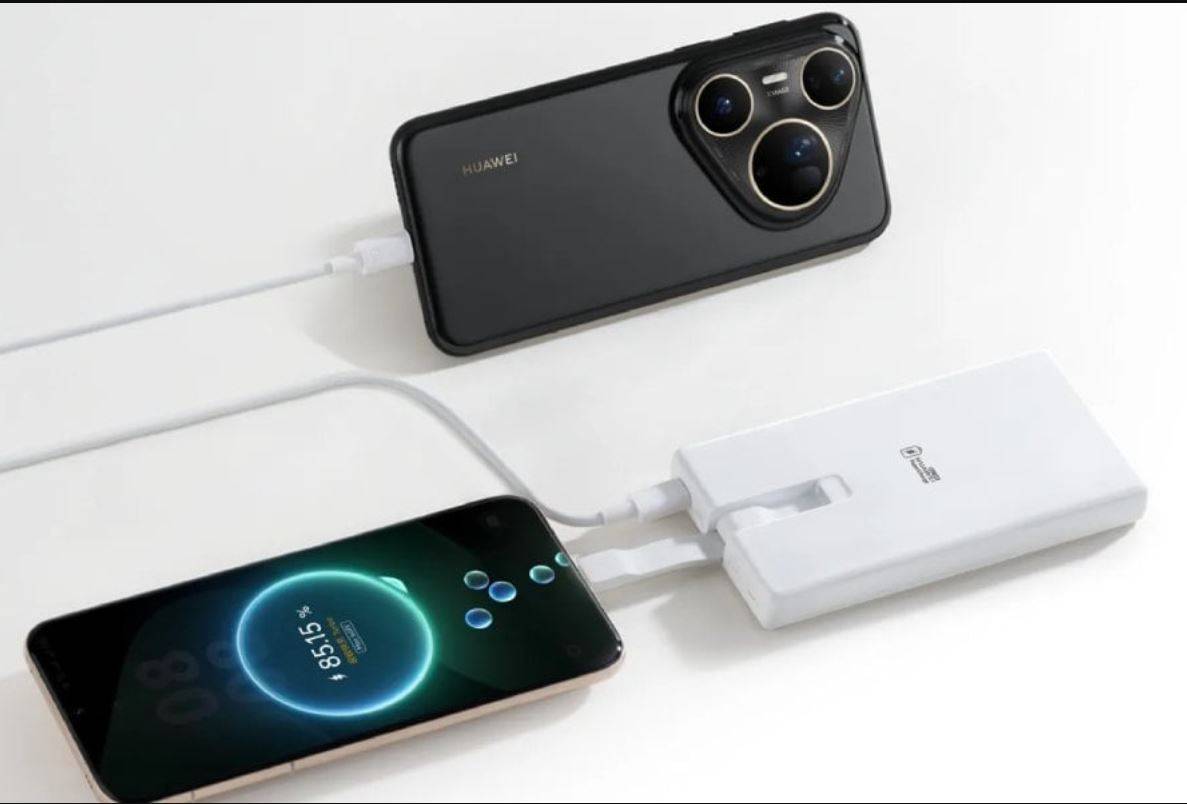 هواوي تكشف عن أول باور بانك بتقنية UFCS 1.2 وسرعة شحن 100 واط