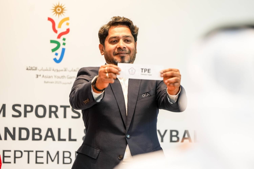 سحب قرعة مسابقات &laquo;الفوتسال&raquo; واليد والطائرة بدورة الألعاب الآسيوية الثالثة للشباب