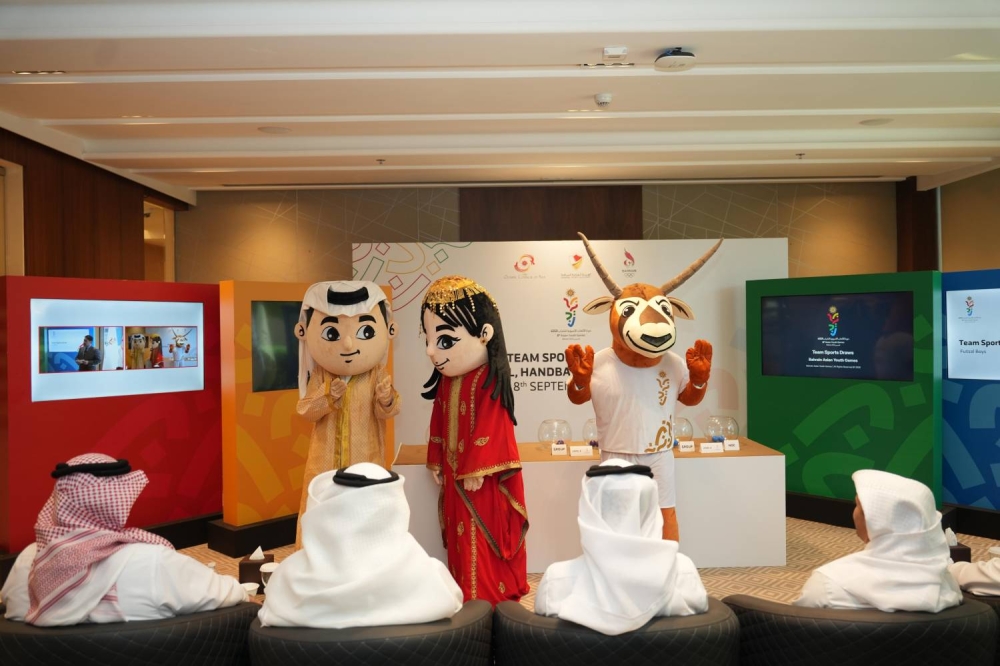سحب قرعة مسابقات &laquo;الفوتسال&raquo; واليد والطائرة بدورة الألعاب الآسيوية الثالثة للشباب