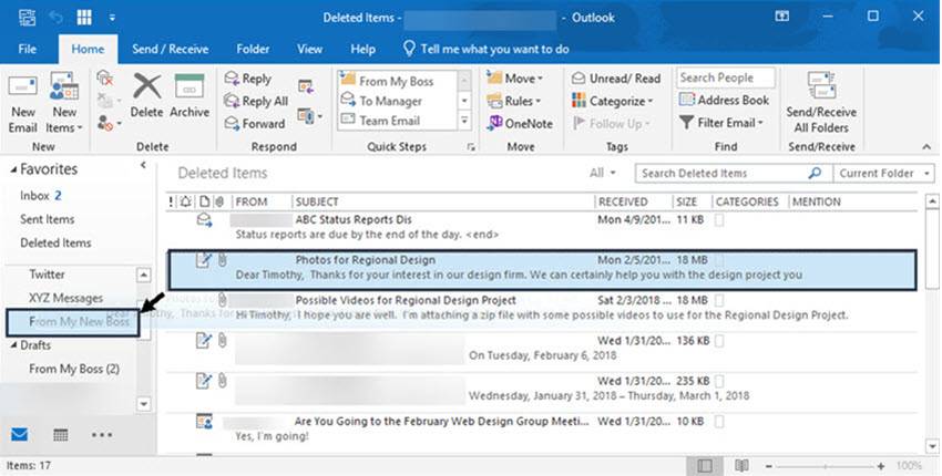 خطوات بسيطة لاسترجاع رسائل Outlook وتصحيح الأخطاء قبل قراءة المستلم