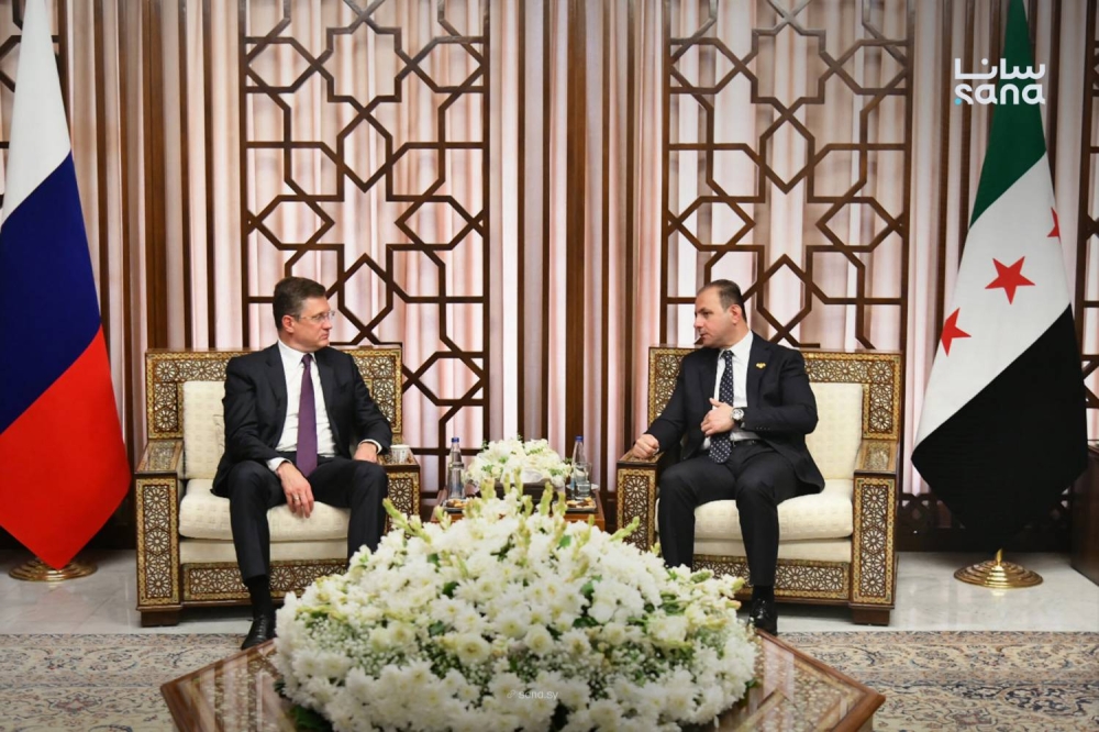 اجتماع موسع بدمشق بين سوريا وروسيا للتعاون في الإعمار والطاقة والزراعة والصحة