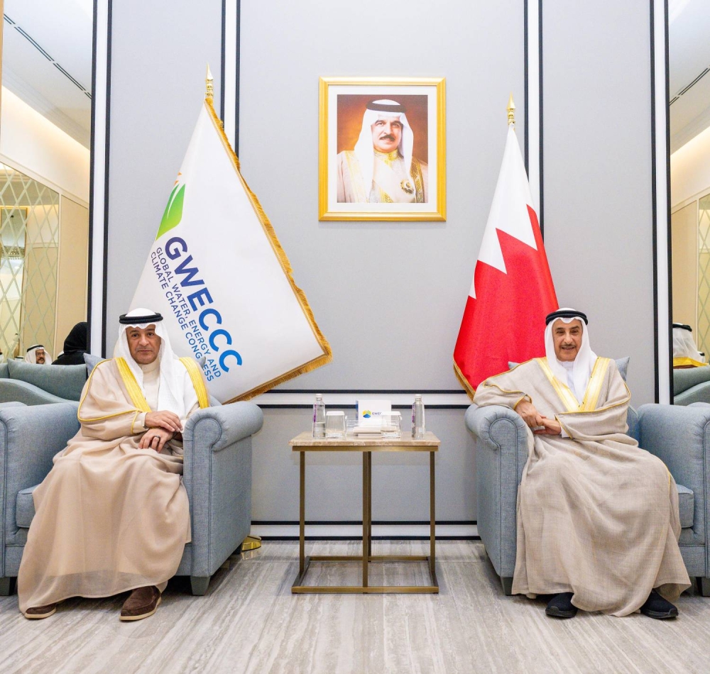 خالد بن عبد الله يلتقي كبار المتحدثين والمشاركين في المؤتمر العالمي للمياه والطاقة وتغير المناخ