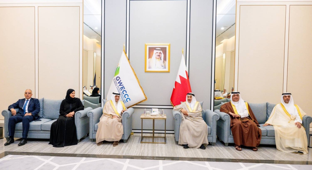 خالد بن عبد الله يلتقي كبار المتحدثين والمشاركين في المؤتمر العالمي للمياه والطاقة وتغير المناخ