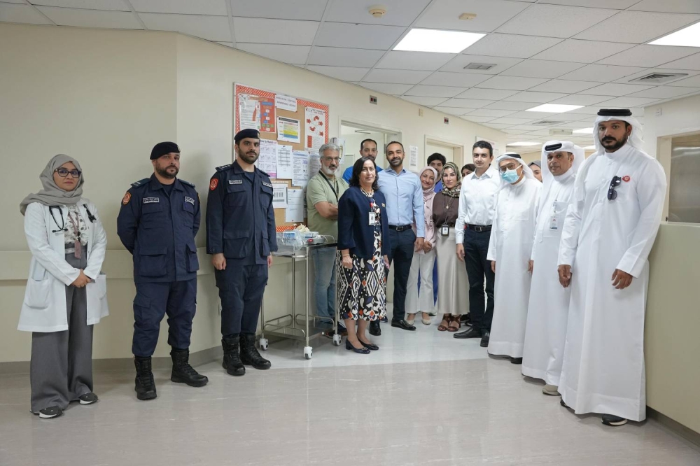 رئيس &laquo;الأعلى للصحة&raquo; يطلع على سير العمل في مجمع السلمانية الطبي عقب الحريق المحدود