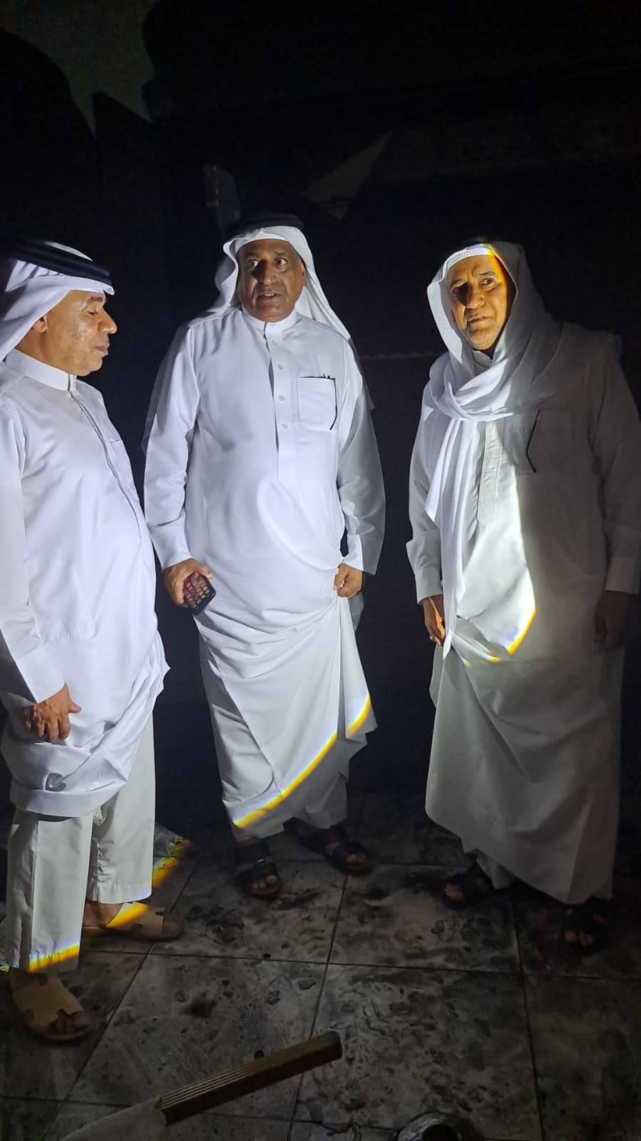 مدير عام الأوقاف الجعفرية يقوم بزيارة ميدانية لمأتم الحاج أحمد منصور العالي