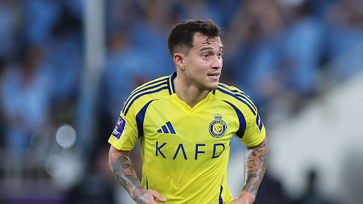 القادسية السعودي يعلن استعارة لاعب وسط النصر أوتافيو لمدة موسم