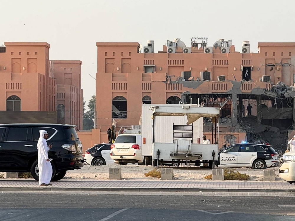 الداخلية القطرية: العثور على أشلاء بشرية في موقع القصف الإسرائيلي بالدوحة