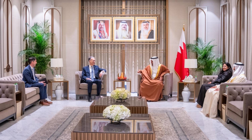 وزير المالية يستقبل سفير الولايات المتحدة بمناسبة انتهاء فترة عمله