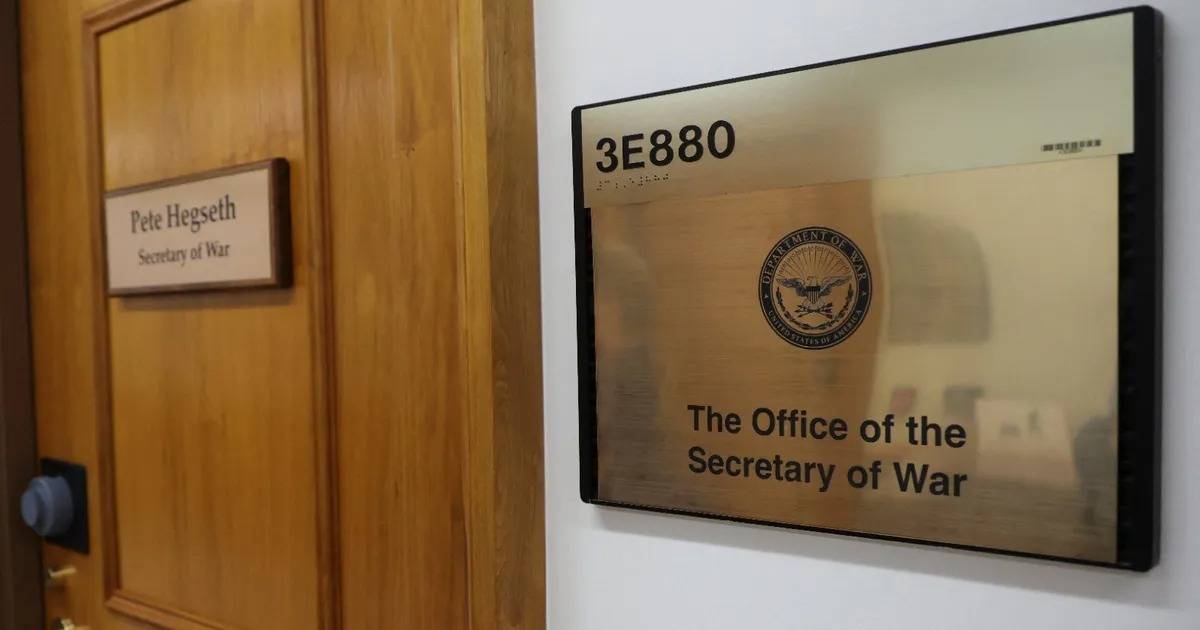 ترامب يغير اسم إدارة الدفاع بالبيت الأبيض للحرب بعد البنتاغون