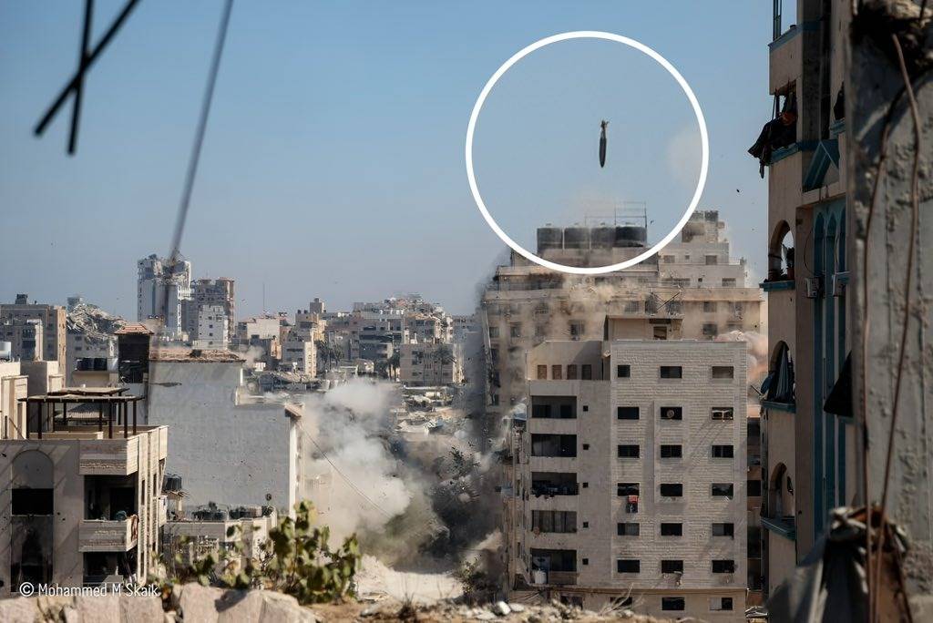 الجيش الإسرائيلي يدمر &laquo;برج الكوثر&raquo; في غزة (صور)