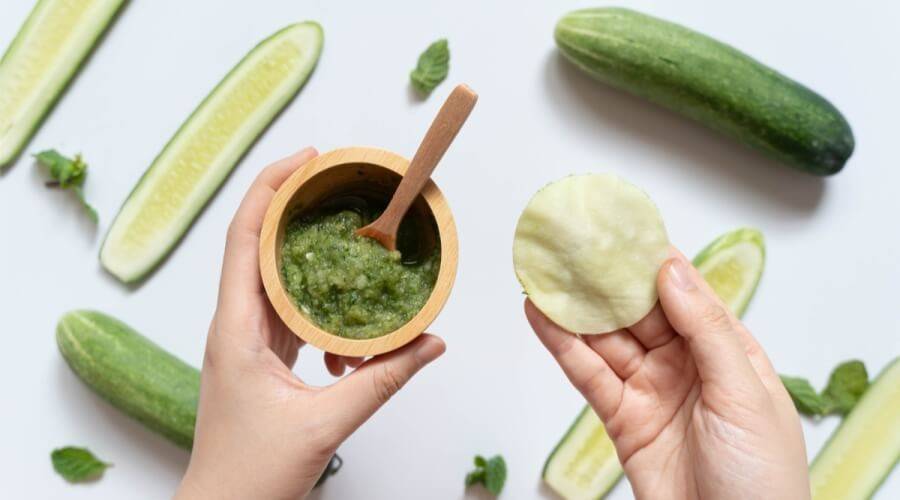 طريقة تحضير ماسك الخيار لعلاج حب الشباب وتفتيح البشرة.. تعرفي عليها