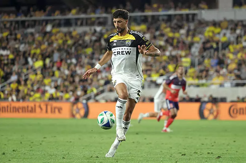 وسام أبو علي يسجل أول أهدافه مع كولومبوس كرو في الدوري الأمريكي