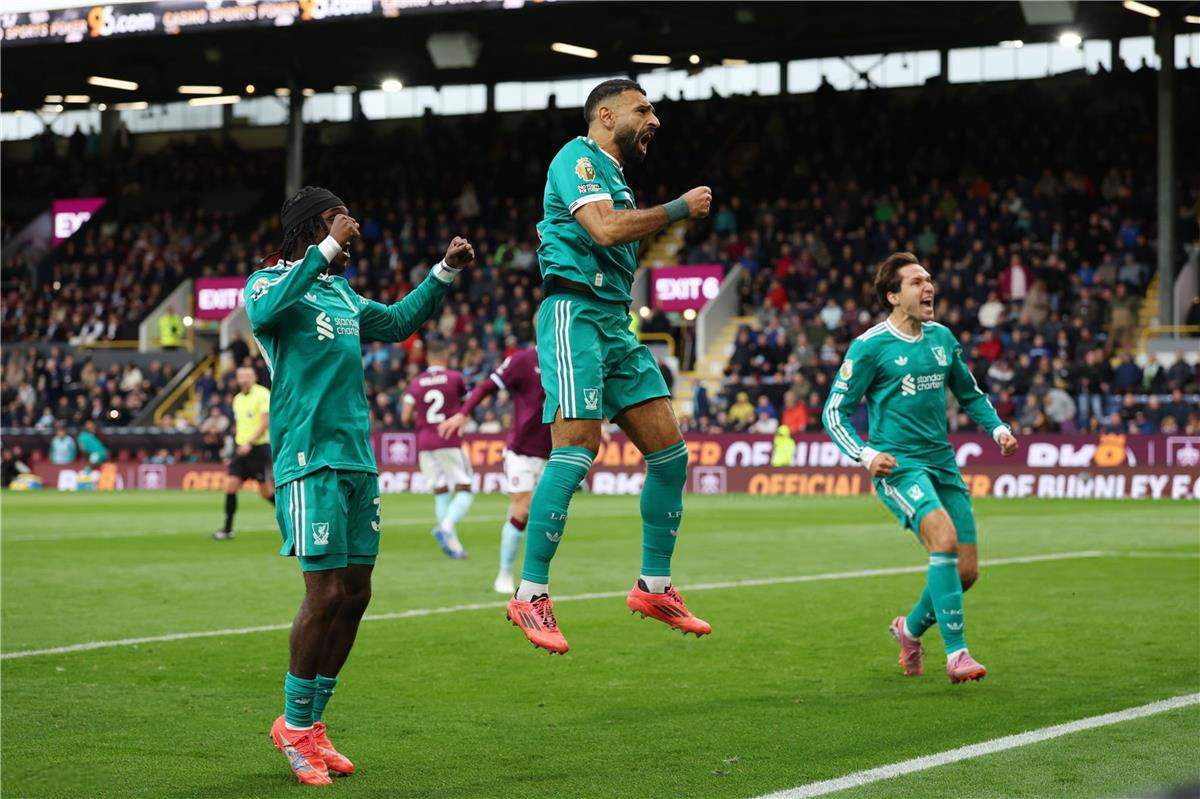 نتيجة مباراة ليفربول وبيرنلي في الدوري الإنجليزي.. هدف قاتل من محمد صلاح