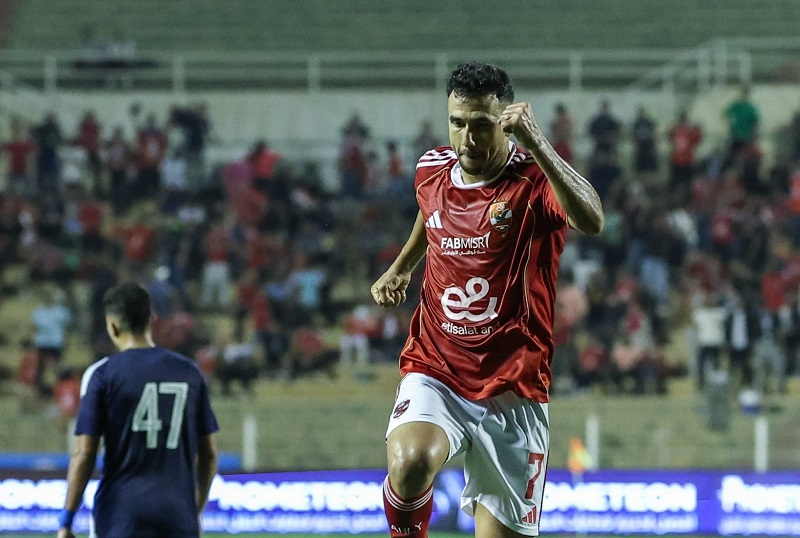 موعد مباراة الأهلي القادمة أمام سيراميكا كليوباترا في الدوري المصري والقنوات الناقلة
