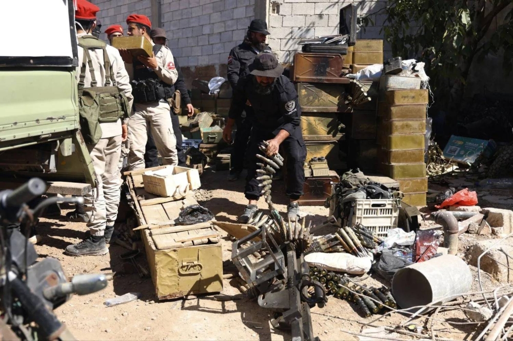 دمشق تضبط أسلحة &laquo;ثقيلة&raquo; معدّة للتهريب... وأخرى مسروقة من مخازن النظام