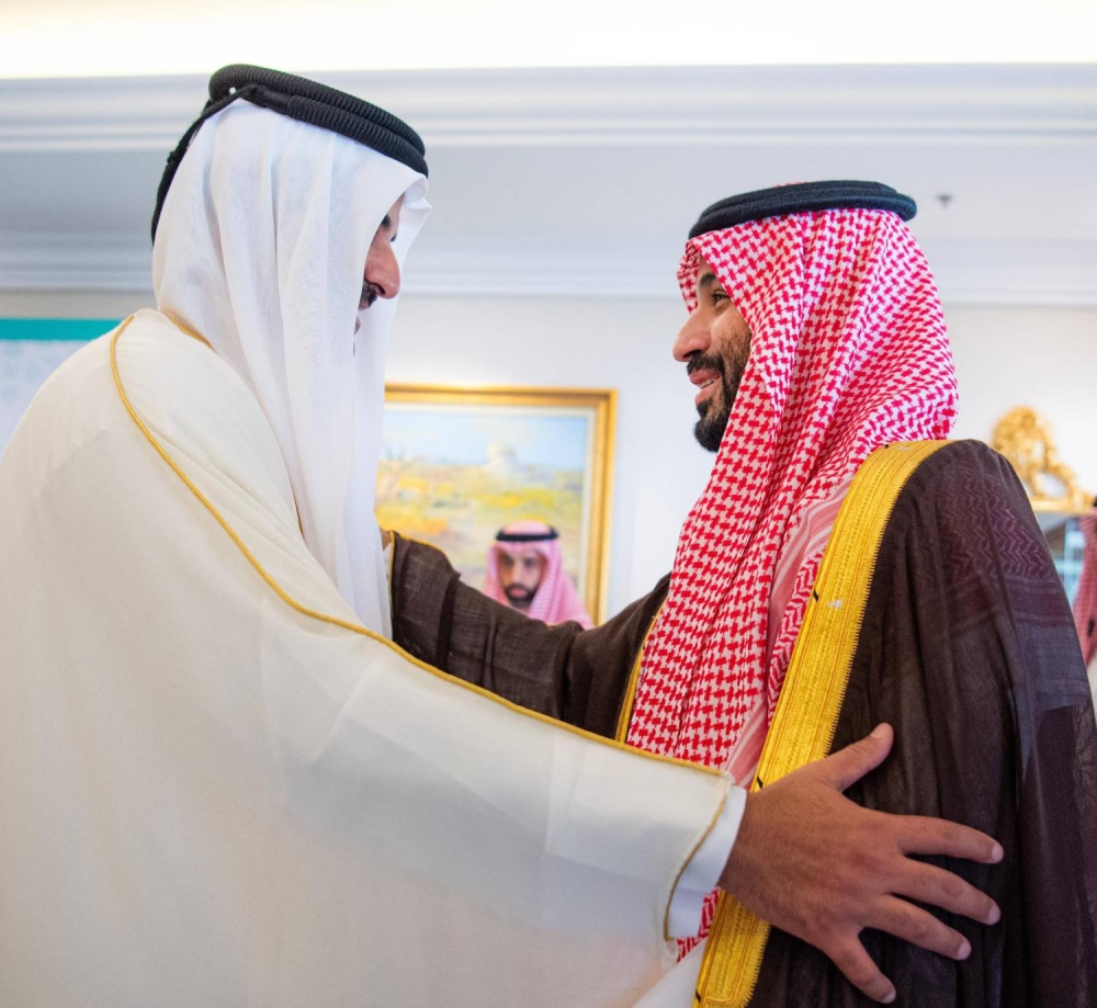 ولي العهد السعودي يترأس وفد المملكة المشارك في &laquo;قمة الدوحة&raquo;