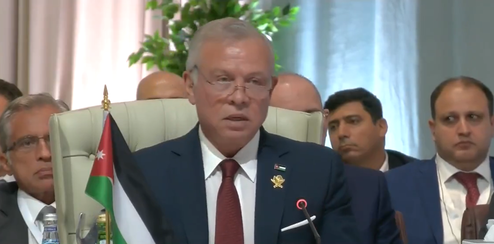 العاهل الأردني: أمن قطر هو أمننا ودعمنا مطلق