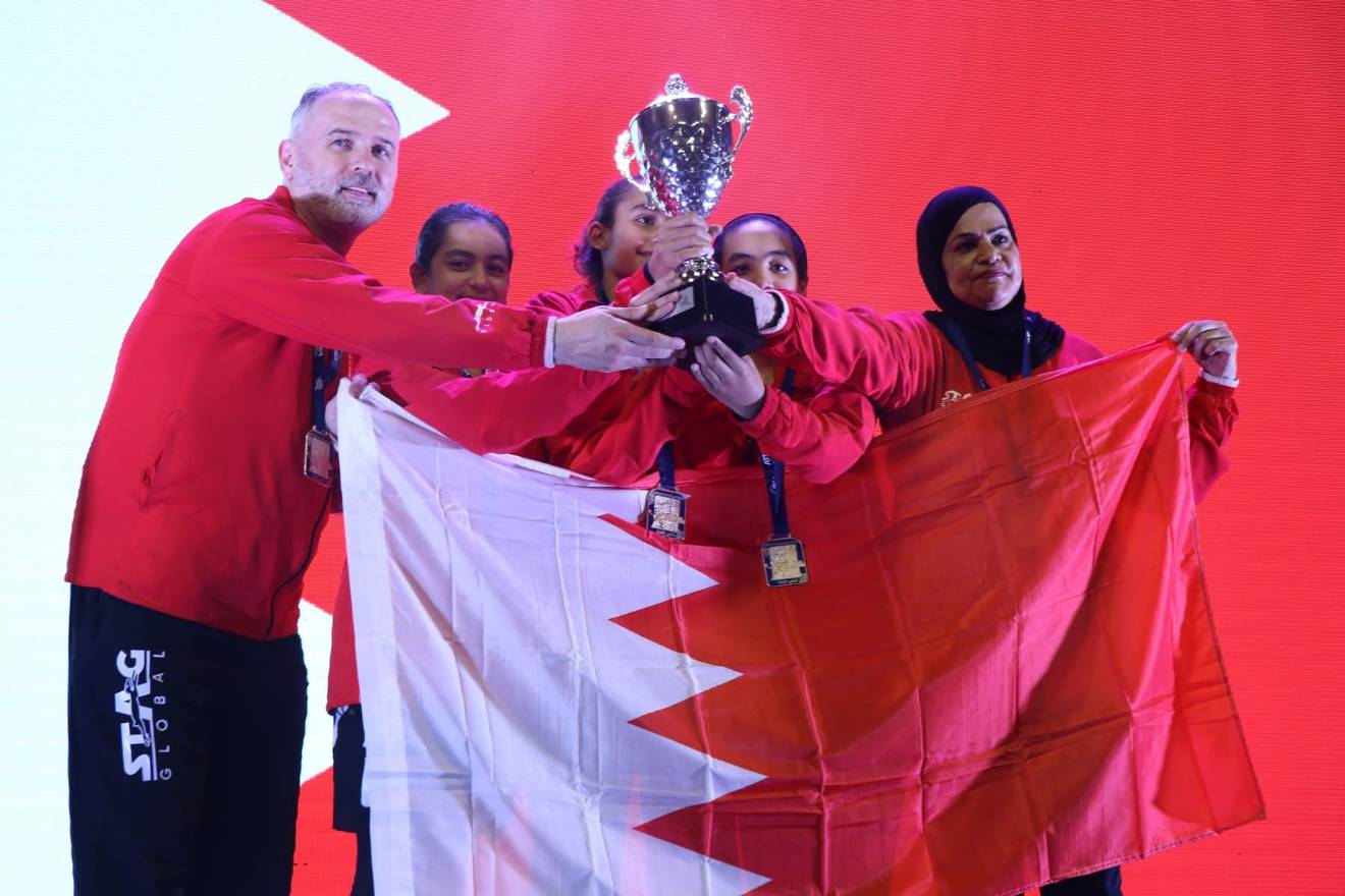 ذهبية و٣ ميداليات ملونة نتاج مبادرة دوري خالد بن حمد لجيل الذهب