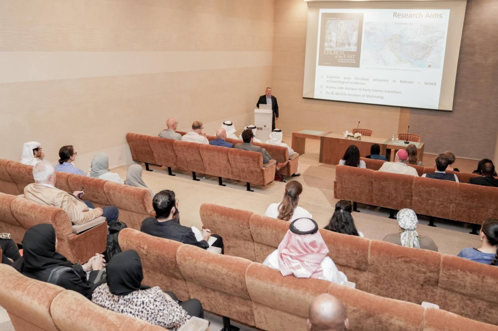 هيئة الثقافة تنظم ندوة عن المواقع الأثرية المسيحية بمتحف البحرين الوطني