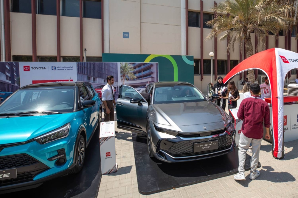 شركة إبراهيم خليل كانو تطلق حملة تويوتا "اختار صح" لطلبة الجامعات