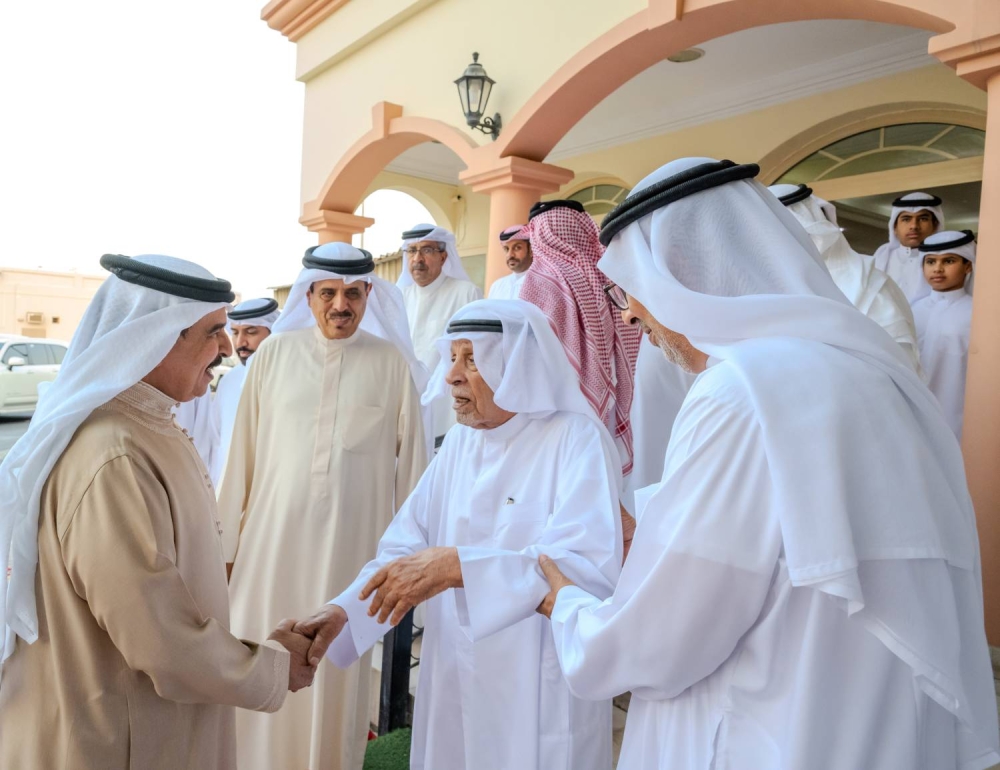 الملك يقدم التعازي والمواساة إلى أفراد عائلة النعيمي