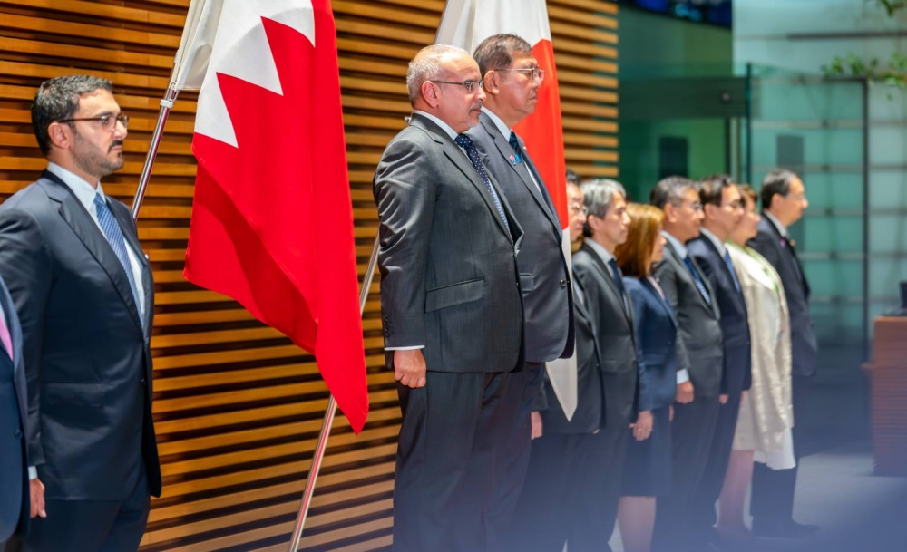 ولي العهد رئيس الوزراء: الشراكة الإستراتيجية بين البحرين واليابان تسهم في فتح آفاق جديدة بالقطاعات الحيوية