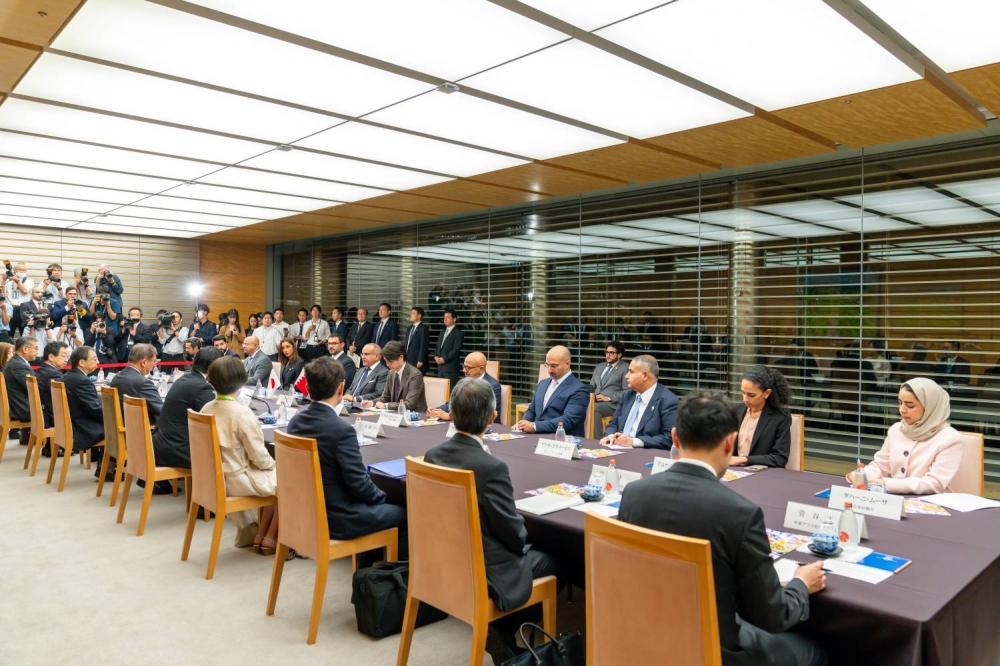 ولي العهد رئيس الوزراء: الشراكة الإستراتيجية بين البحرين واليابان تسهم في فتح آفاق جديدة بالقطاعات الحيوية