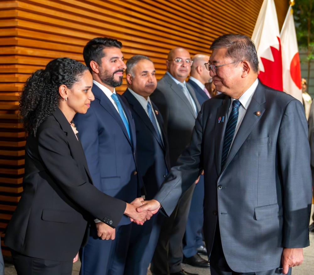 ولي العهد رئيس الوزراء: الشراكة الإستراتيجية بين البحرين واليابان تسهم في فتح آفاق جديدة بالقطاعات الحيوية