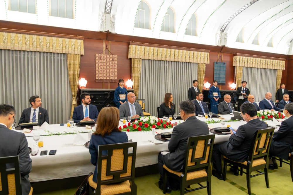 ولي العهد رئيس الوزراء: الشراكة الإستراتيجية بين البحرين واليابان تسهم في فتح آفاق جديدة بالقطاعات الحيوية