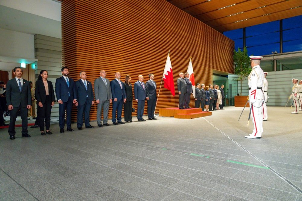 ولي العهد رئيس الوزراء: الشراكة الإستراتيجية بين البحرين واليابان تسهم في فتح آفاق جديدة بالقطاعات الحيوية