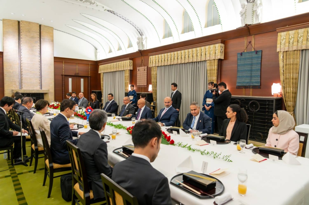 ولي العهد رئيس الوزراء: الشراكة الإستراتيجية بين البحرين واليابان تسهم في فتح آفاق جديدة بالقطاعات الحيوية