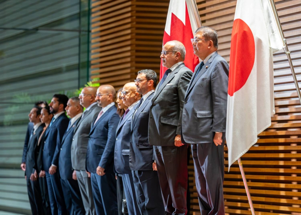 ولي العهد رئيس الوزراء: الشراكة الإستراتيجية بين البحرين واليابان تسهم في فتح آفاق جديدة بالقطاعات الحيوية