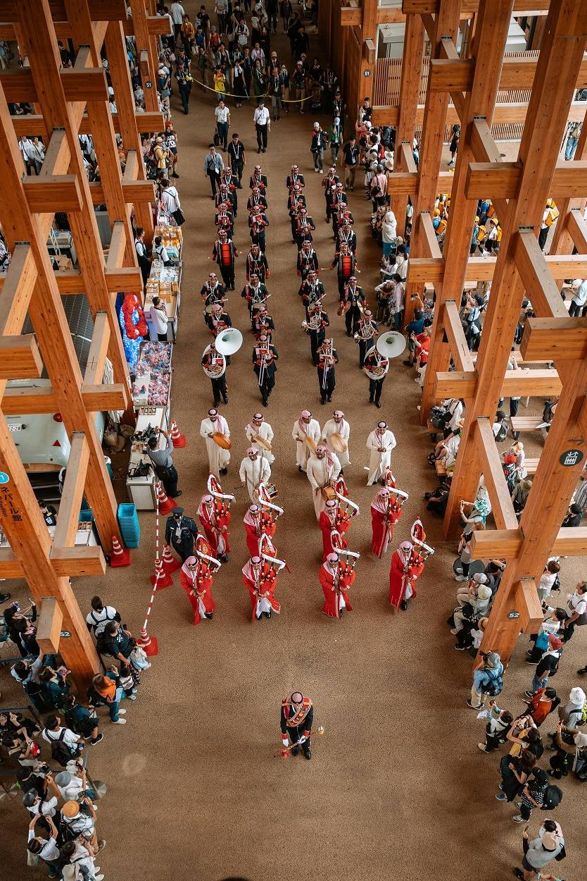 الفرقة الموسيقية للشرطة تسجل حضورا موسيقيا دوليا متميزا خلال مشاركتها في معرض اكسبو 2025 باليابان